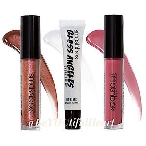Smashbox Gloss Angeles Trio Set in Hustle & Glow, Extra Shine & Celeb Sighting